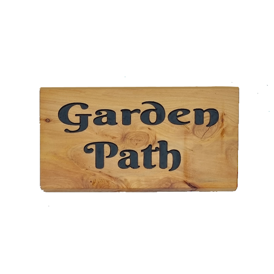 Macrocarpa 'Garden Path' Sign